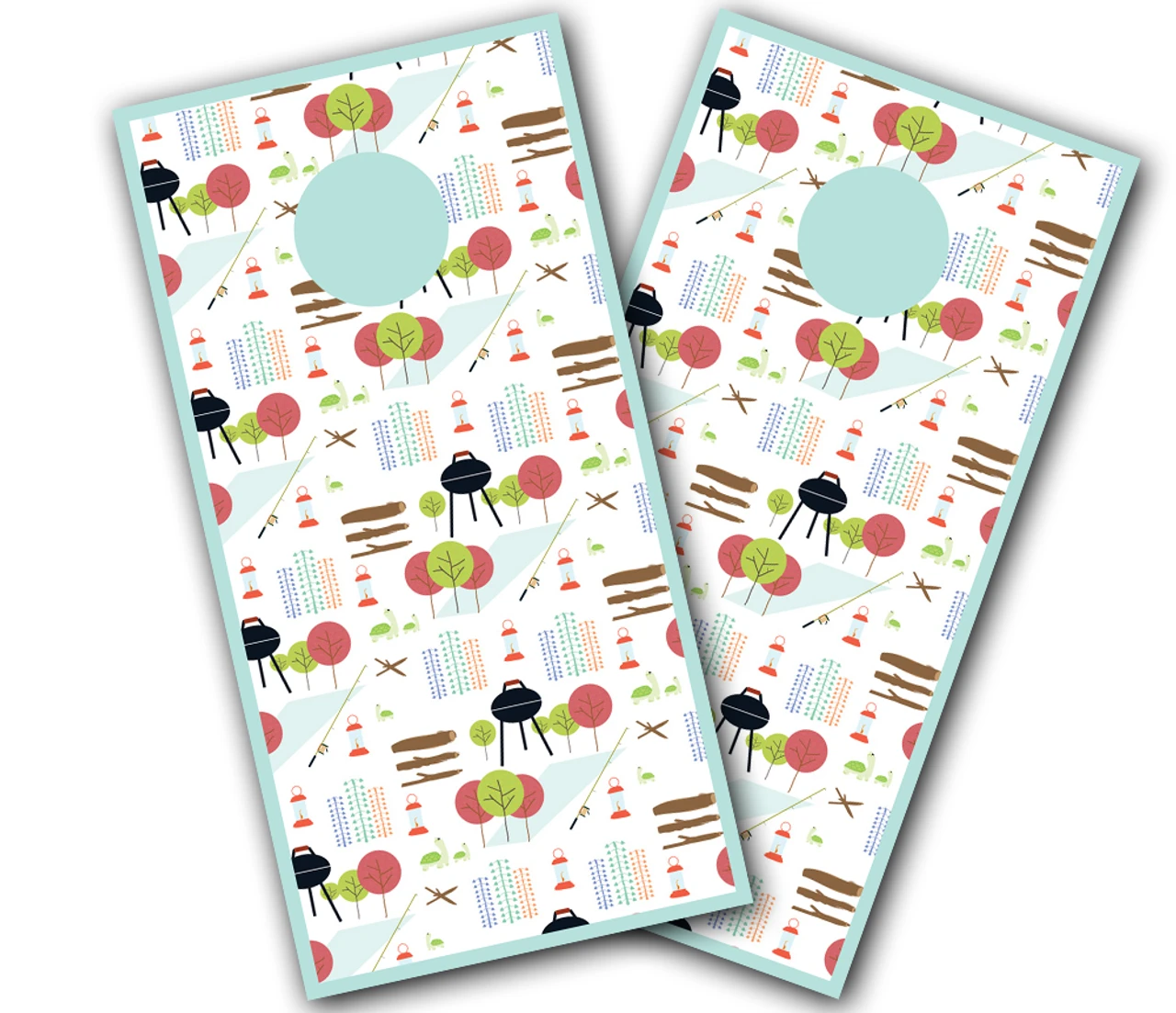 Casual Outdoors Cornhole Wraps - Set Of 2 1 Casual Outdoors Cornhole Wraps - Set Of 2