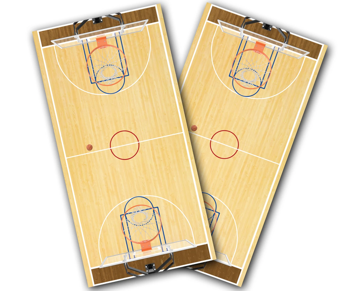 Full Court Cornhole Wraps - Set Of 2 1 Full Court Cornhole Wraps - Set Of 2