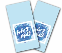 Blue Vogue Cornhole Wraps - Set Of 2