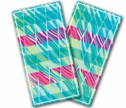 Cool Wave Cornhole Wraps - Set Of 2