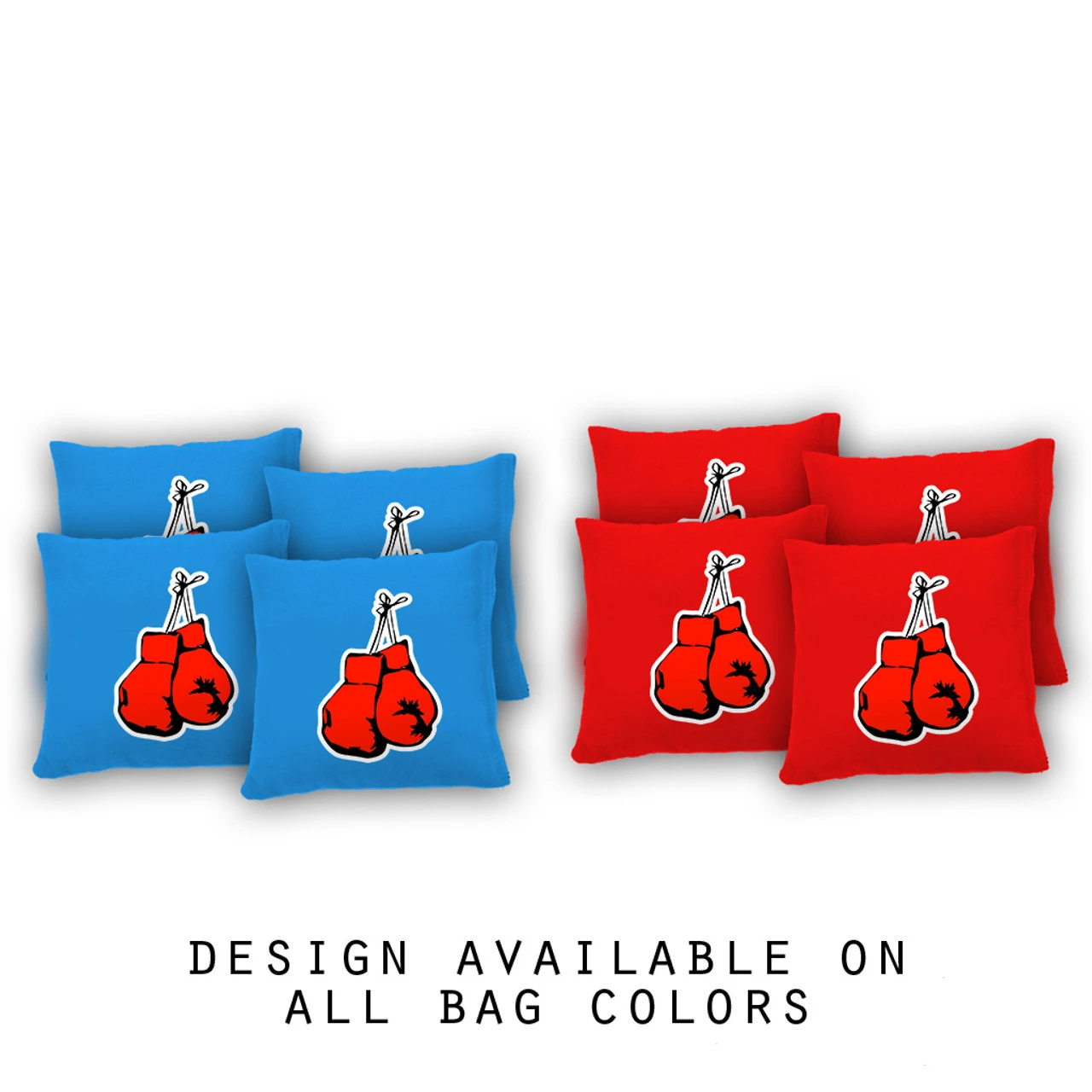 Boxing Cornhole Bags - Set Of 8 1 Boxing Cornhole Bags - Set Of 8