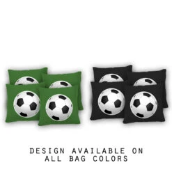 Soccer Cornhole Bags - Set Of 8