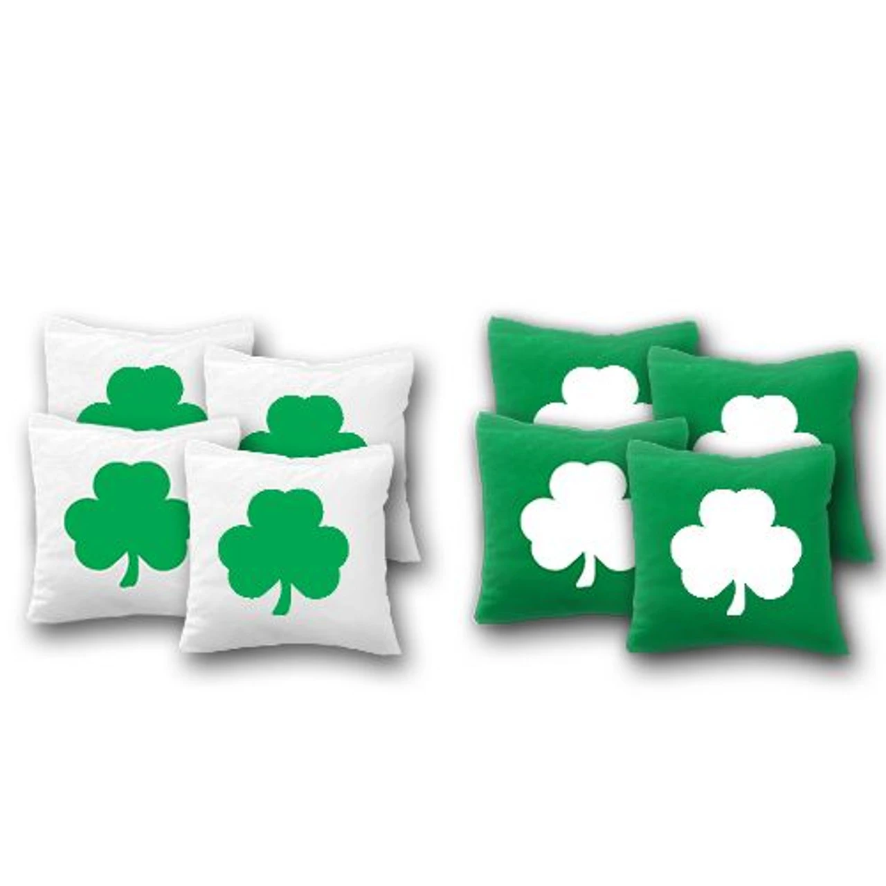 Shamrock Cornhole Bags - Set Of 8 1 Shamrock Cornhole Bags - Set Of 8