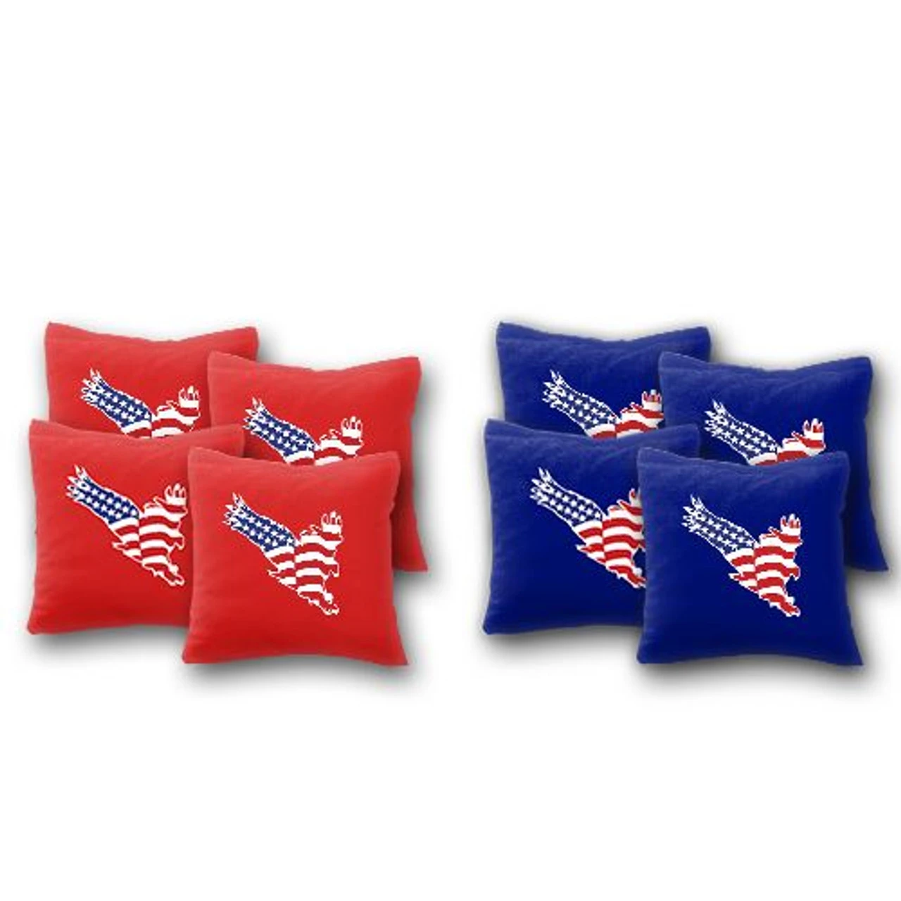 USA Flag In Eagle Cornhole Bags - Set Of 8 1 USA Flag In Eagle Cornhole Bags - Set Of 8
