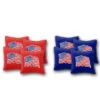 Wavy USA Flag Cornhole Bags - Set Of 8