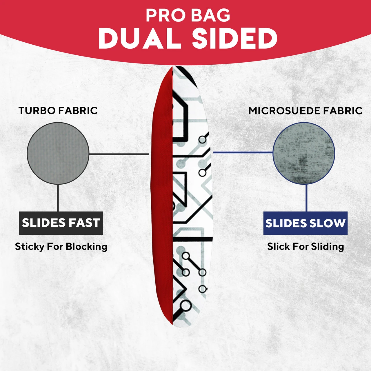 White Aqua Tech Professional Cornhole Bags - Set Of 8 3 White Aqua Tech Professional Cornhole Bags - Set Of 8 - Image 3