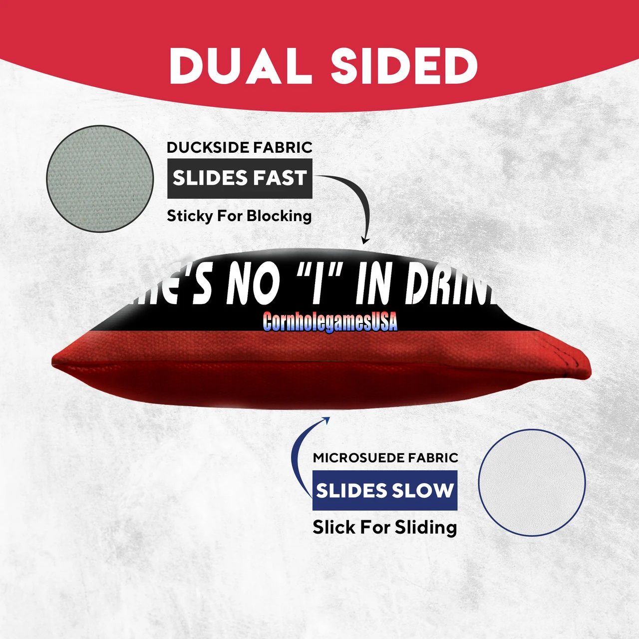 Drinking Team Tournament Cornhole Bags - Set Of 8 3 Drinking Team Tournament Cornhole Bags - Set Of 8 - Image 3