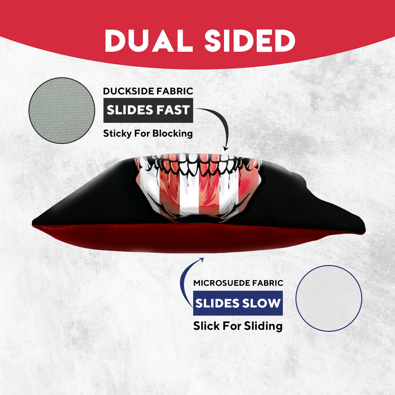 Soldier Flag Skull Tournament Cornhole Bags - Set Of 8 3 Soldier Flag Skull Tournament Cornhole Bags - Set Of 8 - Image 3