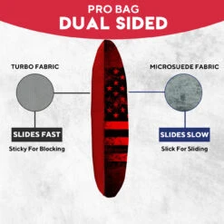 Blue Red Lines Professional Cornhole Bags - Set Of 8 8 Blue Red Lines Professional Cornhole Bags - Set Of 8 -Custom Cornhole 2 68702.1707442074