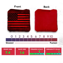 Blue Red Lines Professional Cornhole Bags - Set Of 8 9 Blue Red Lines Professional Cornhole Bags - Set Of 8 -Custom Cornhole 3 17853.1707442062