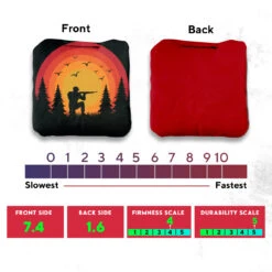 Red Purple Hunter Professional Cornhole Bags - Set Of 8 9 Red Purple Hunter Professional Cornhole Bags - Set Of 8 -Custom Cornhole 3 56990.1707376105