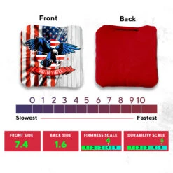 USA Eagle Flag Professional Cornhole Bags - Set Of 8 9 USA Eagle Flag Professional Cornhole Bags - Set Of 8 -Custom Cornhole 3 65165.1706844931
