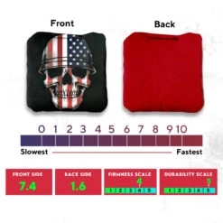 Soldier Flag Skull Professional Cornhole Bags - Set Of 8 9 Soldier Flag Skull Professional Cornhole Bags - Set Of 8 -Custom Cornhole 3 82051.1707354728