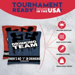 Drinking Team Tournament Cornhole Bags - Set Of 8 10 Drinking Team Tournament Cornhole Bags - Set Of 8 -Custom Cornhole 3 96349.1708461398