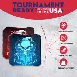 American Veteran Professional Cornhole Bags - Set Of 8 10 American Veteran Professional Cornhole Bags - Set Of 8 -Custom Cornhole 4 17998.1707441364