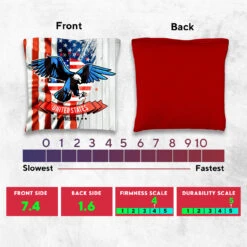 USA Eagle Flag Tournament Cornhole Bags - Set Of 8 9 USA Eagle Flag Tournament Cornhole Bags - Set Of 8 -Custom Cornhole 5 85145.1708225595
