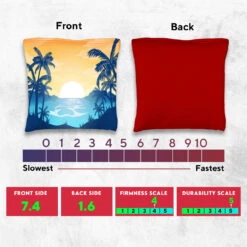 River Palms Tournament Cornhole Bags - Set Of 8 -Custom Cornhole 5 86056.1708652391