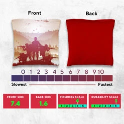 Red Blue Squad Tournament Cornhole Bags - Set Of 8 9 Red Blue Squad Tournament Cornhole Bags - Set Of 8 -Custom Cornhole 5 93255.1708294453