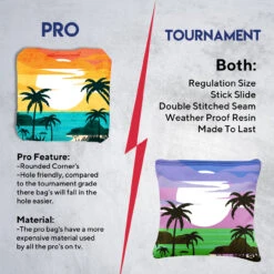 Blue Green Water Beach Tournament Cornhole Bags - Set Of 8 11 Blue Green Water Beach Tournament Cornhole Bags - Set Of 8 -Custom Cornhole 6 19962.1708652567