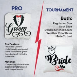 Bride Groom Professional Cornhole Bags - Set Of 8 11 Bride Groom Professional Cornhole Bags - Set Of 8 -Custom Cornhole 6 21005.1707196538