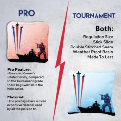 Battleship Soldier Tournament Cornhole Bags - Set Of 8 11 Battleship Soldier Tournament Cornhole Bags - Set Of 8 -Custom Cornhole 6 23358.1708294274