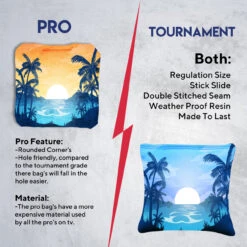 River Palms Tournament Cornhole Bags - Set Of 8 -Custom Cornhole 6 43879.1708652394