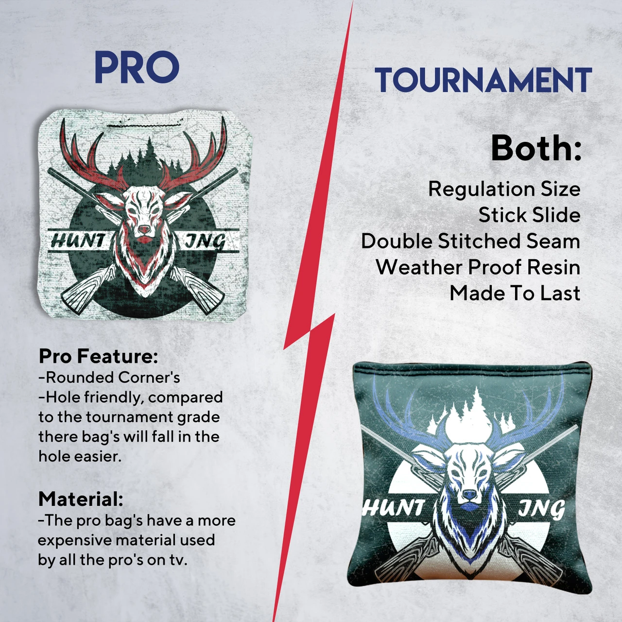 Hunting Jng Tournament Cornhole Bags - Set Of 8 6 Hunting Jng Tournament Cornhole Bags - Set Of 8 - Image 6