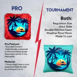 Beach Circle Tournament Cornhole Bags - Set Of 8 11 Beach Circle Tournament Cornhole Bags - Set Of 8 -Custom Cornhole 6 77166.1708644883