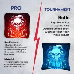 American Veteran Tournament Cornhole Bags - Set Of 8 11 American Veteran Tournament Cornhole Bags - Set Of 8 -Custom Cornhole 6 89263.1708460585