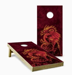 Abolisher Red Dragon Cornhole Set With Bags