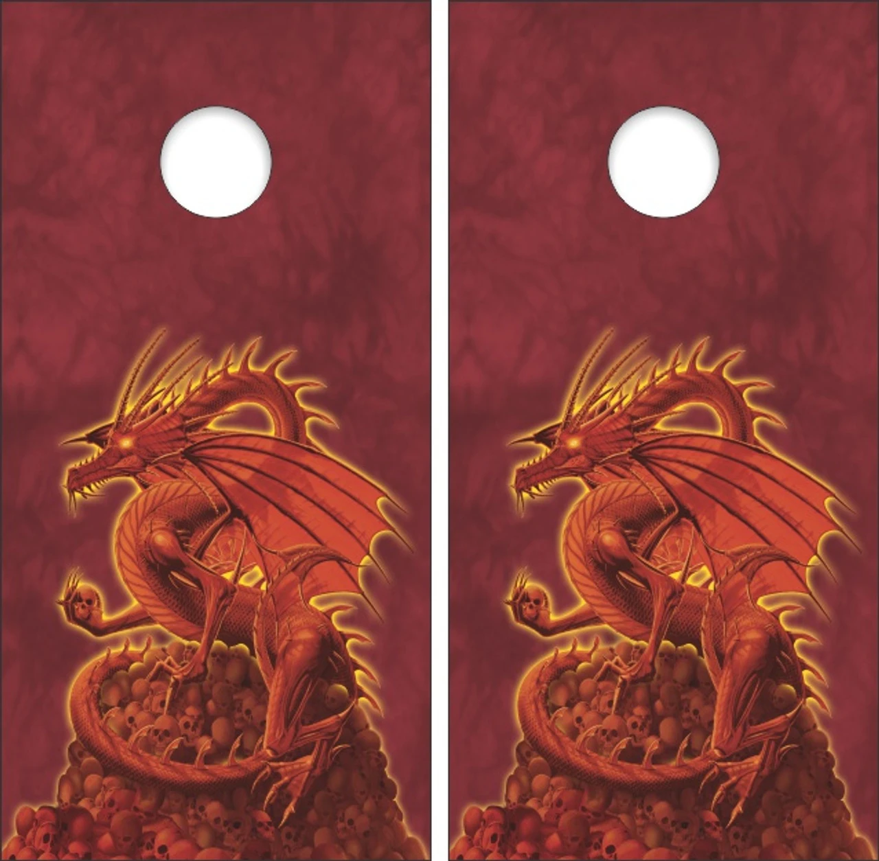 Abolisher Red Dragon Cornhole Set With Bags 2 Abolisher Red Dragon Cornhole Set With Bags - Image 2