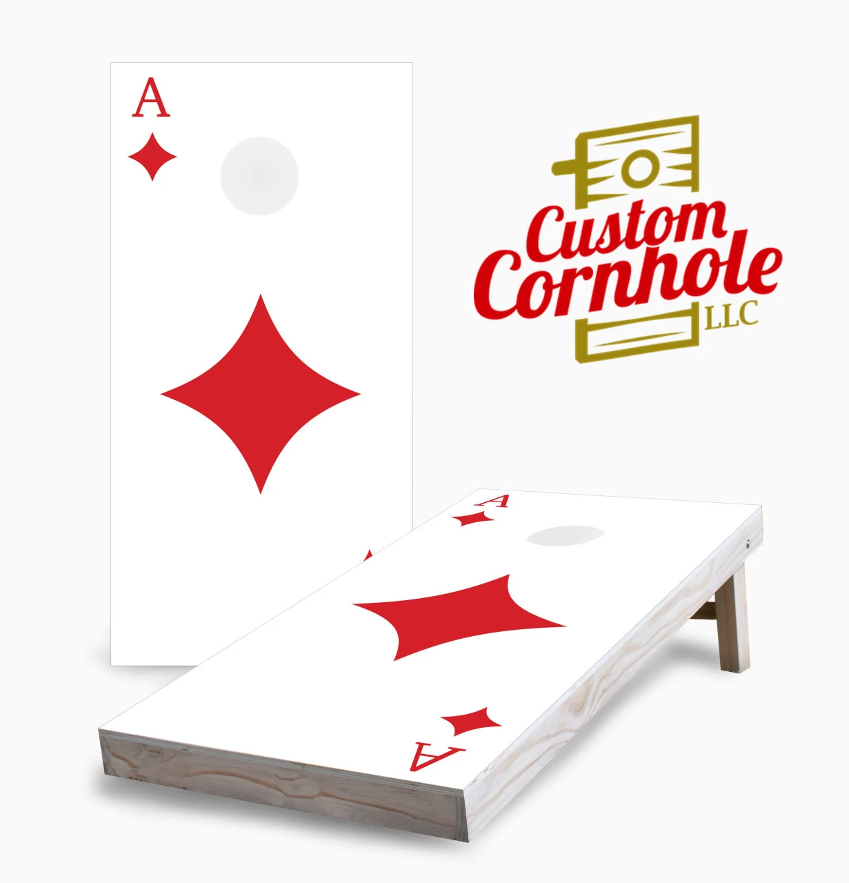 Ace Of Diamonds Cornhole Set With Bags 1 Ace Of Diamonds Cornhole Set With Bags