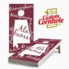 Alabama State Pride Cornhole Set With Bags