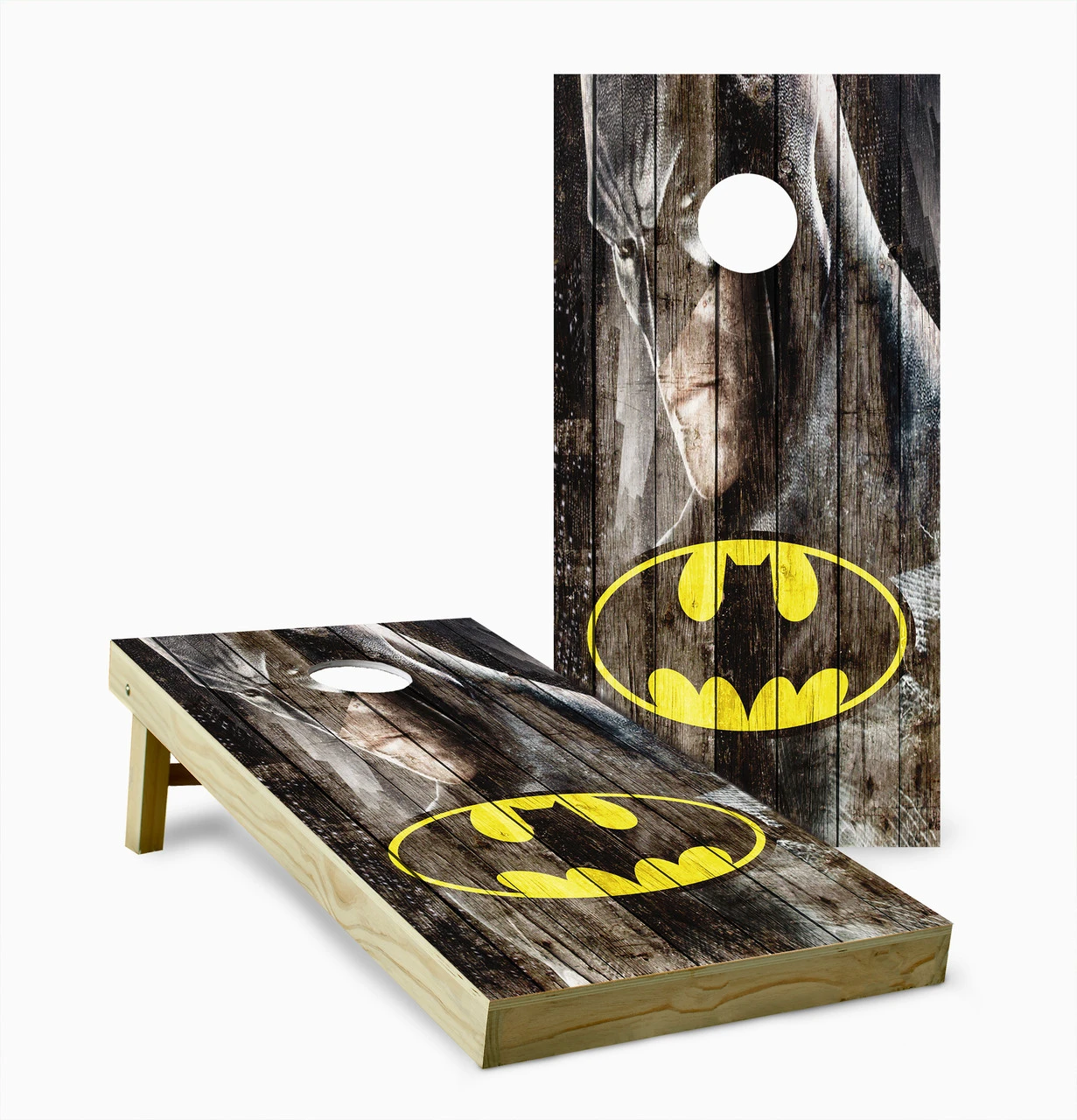 Batman Cornhole Set With Bags 1 Batman Cornhole Set With Bags