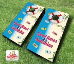 Beach Themed Cornhole Set With Bags 5 Beach Themed Cornhole Set With Bags -Custom Cornhole Beach Themed Cornhole Set 95063.1611263663