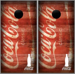 Custom Cornhole -Custom Cornhole Coca Cola 68577.1446670119 66548.1546648741