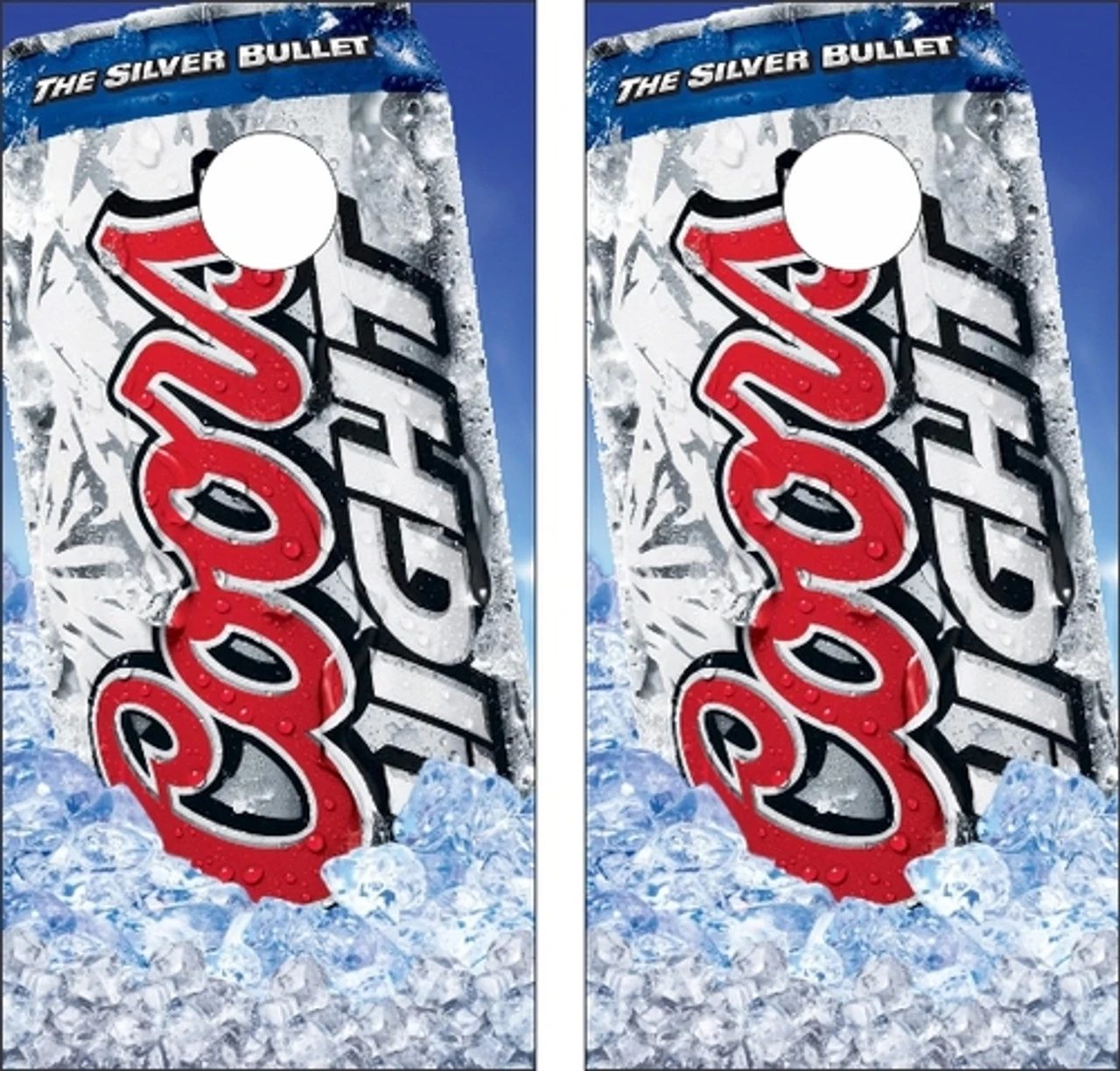 Coors Light Can Cornhole Set With Bags 2 Coors Light Can Cornhole Set With Bags - Image 2