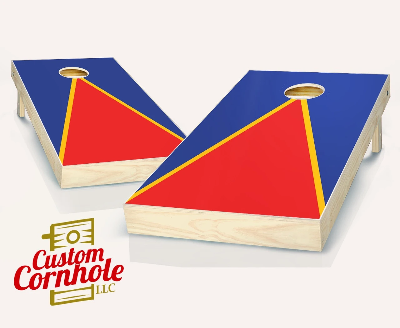 Premium Pyramid Cornhole Set With Bags 1 Premium Pyramid Cornhole Set With Bags