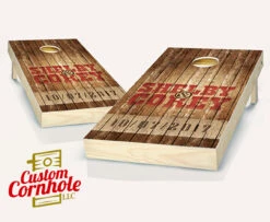 Country Rustic Wedding Cornhole Set With Bags