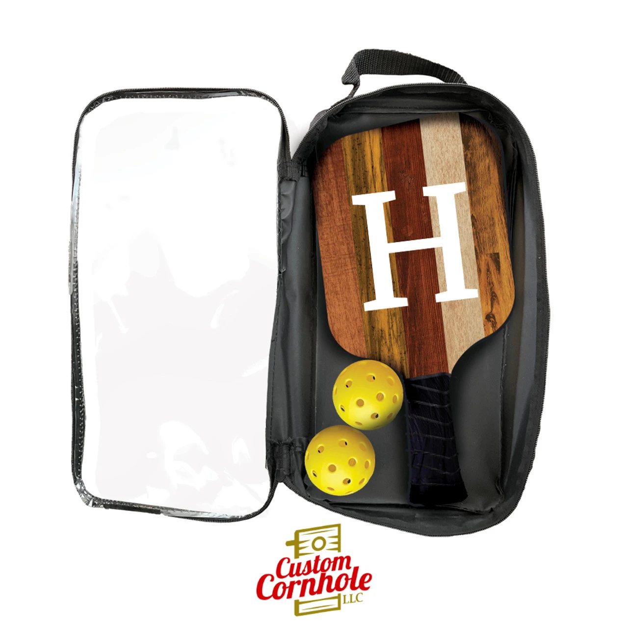 Custom Multicolored Monogram Pickleball Paddle Set 2 Custom Multicolored Monogram Pickleball Paddle Set - Image 2