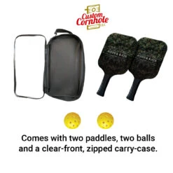 Custom Foliage Bride And Groom Pickleball Paddle Set 5 Custom Foliage Bride And Groom Pickleball Paddle Set -Custom Cornhole Custom Cornhole LLC Pickleball 3 18305.1707871913