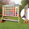 Paper Flowers Wedding Personalized Giant Connect Four Game