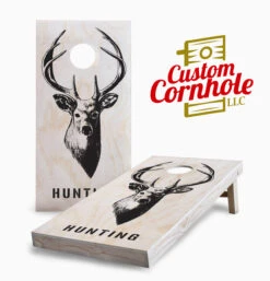 Deer Silhouette Cornhole Set With Bags