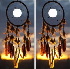Dreamcatcher Cornhole Wraps - Set Of 2