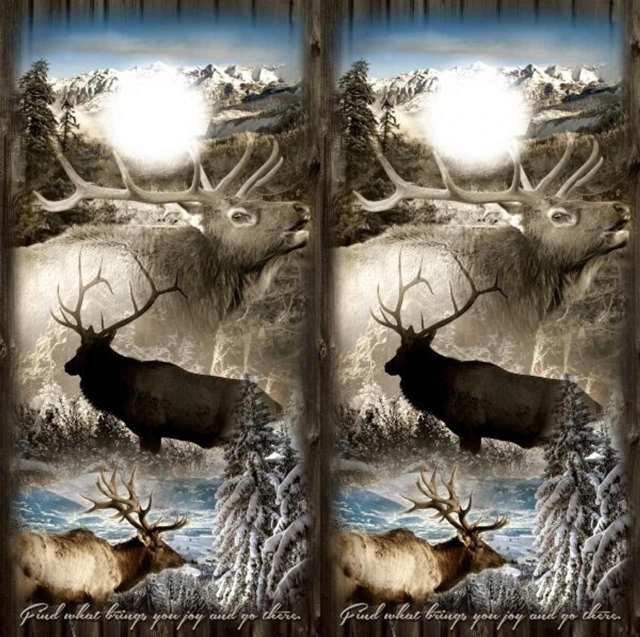 Find What Brings You Joy Cornhole Wraps - Set Of 2 1 Find What Brings You Joy Cornhole Wraps - Set Of 2