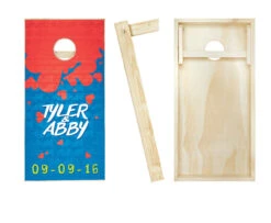 Falling Hearts Wedding Cornhole Set With Bags 3 Falling Hearts Wedding Cornhole Set With Bags -Custom Cornhole Falling Hearts Wedding Cornhole Set with Bags2 10068.1611172085