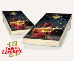 Firefly Forest Wedding Cornhole Set With Bags