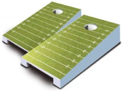 Football Tabletop Cornhole Set With Bags