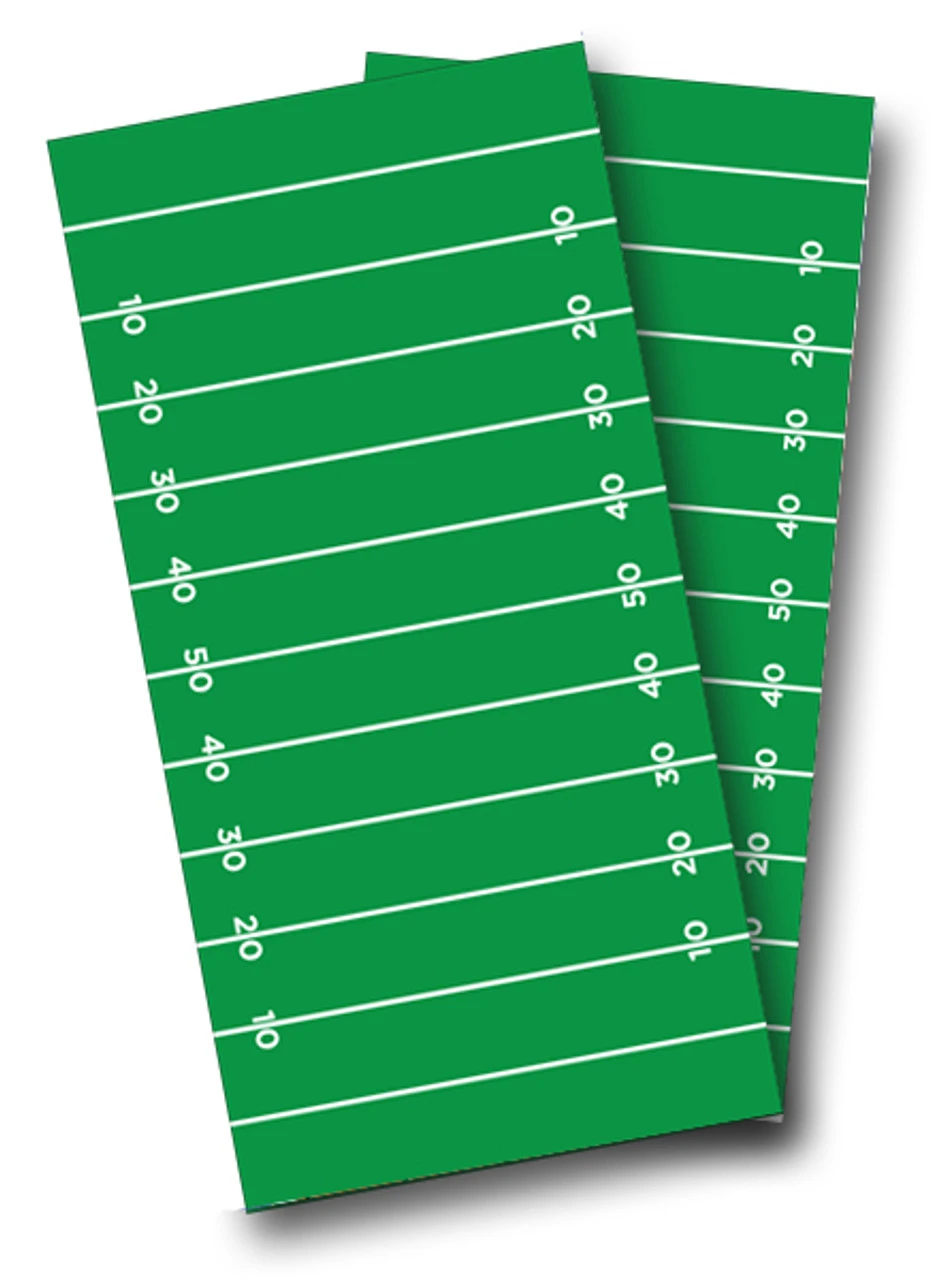 Football Field Cornhole Wraps - Set Of 2 1 Football Field Cornhole Wraps - Set Of 2