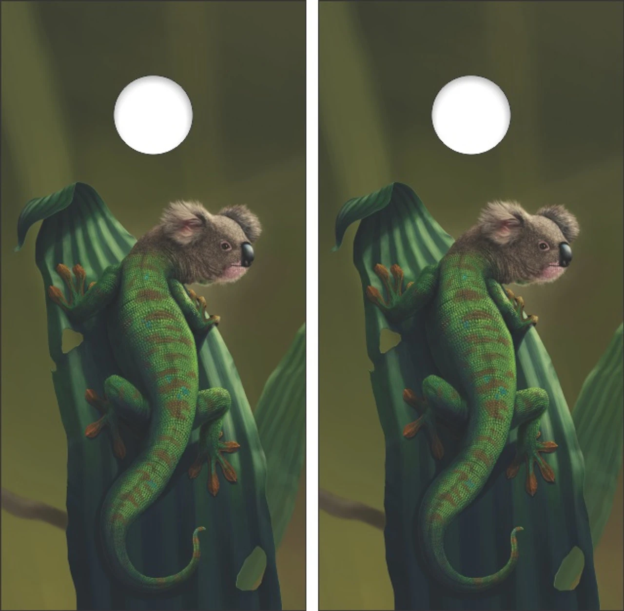 Gekoala Cornhole Wraps - Set Of 2 1 Gekoala Cornhole Wraps - Set Of 2